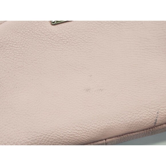 KSD Rebecca Mikoff Pink Crossbody Faux Leather Light Pink Purse Shoulder bag GUC - Picture 7 of 14